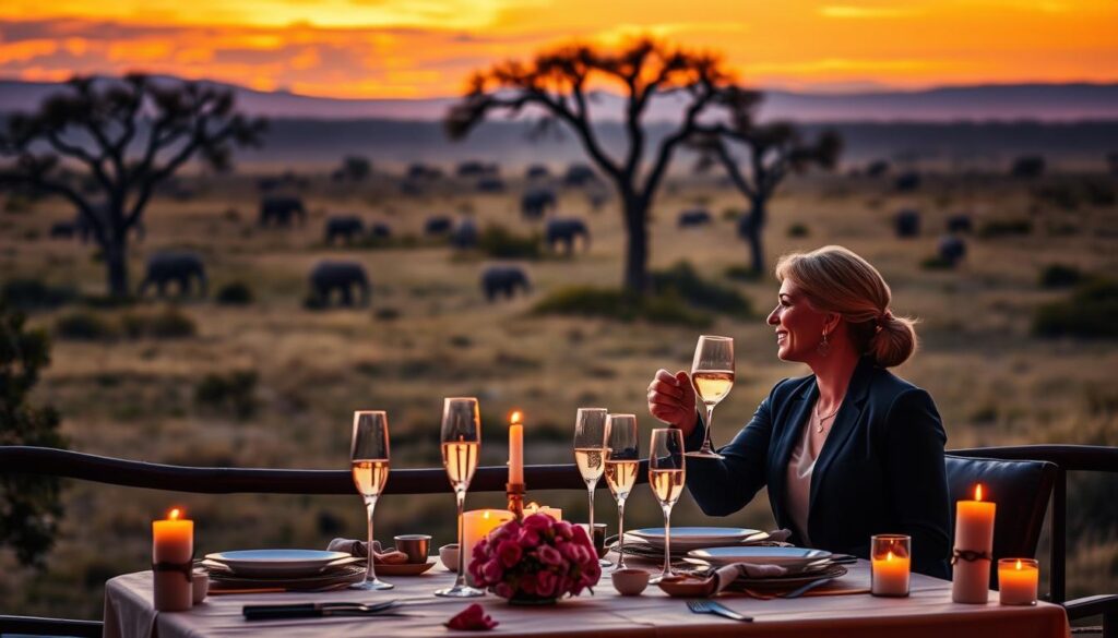 Luxury safari honeymoon