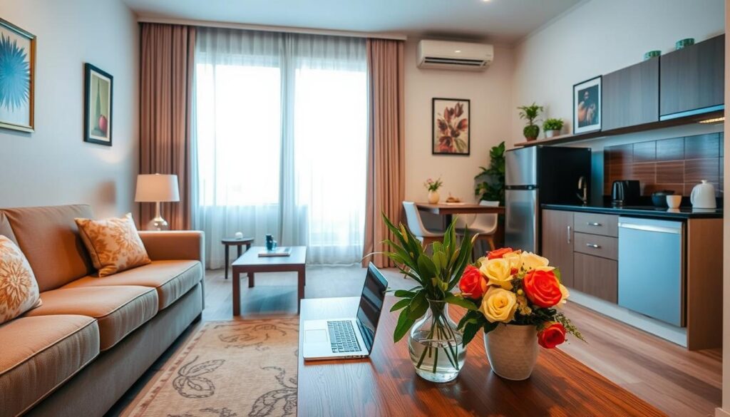 Monthly hotel rentals